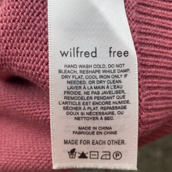 Like New! Aritzia Wilfred Free - Harper Cropped Sweater, Size Small - Picture 6 of 8